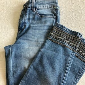 White House Black Market Embellished Jeans